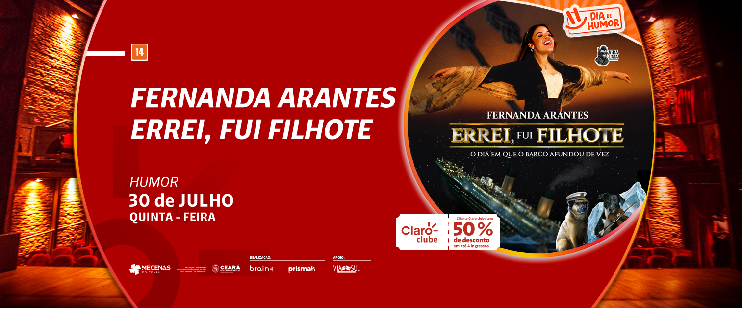 Fernanda Arantes - Errei, Fui Filhote